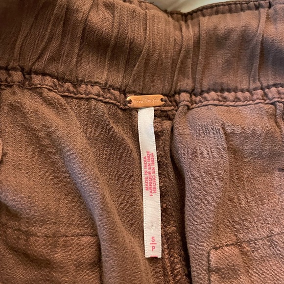 Free People Tahiti Cargo Pants | S | Chocolate Love - Picture 5 of 5